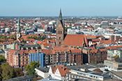 Blick auf die Marktkirche in Hannover