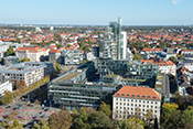 Blick vom neuen Rathaus Hannover
